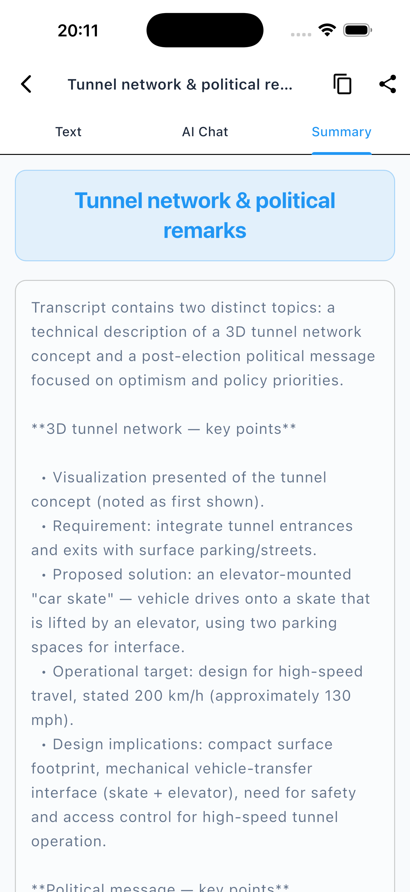 Speech Scriber App Screenshot 4