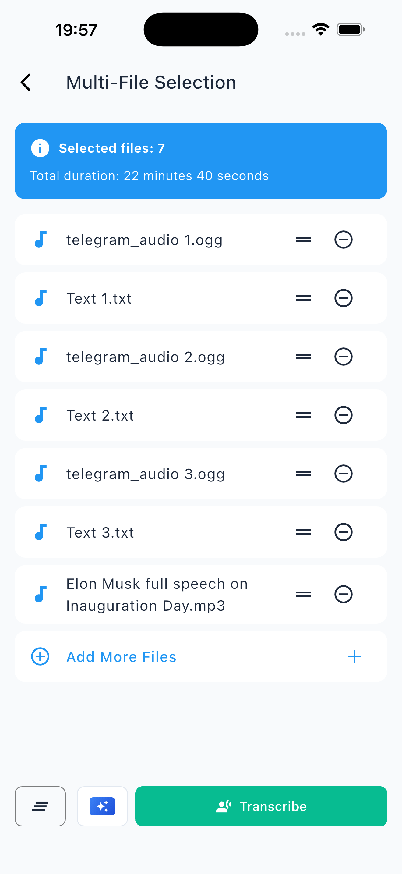 Speech Scriber App Screenshot 6