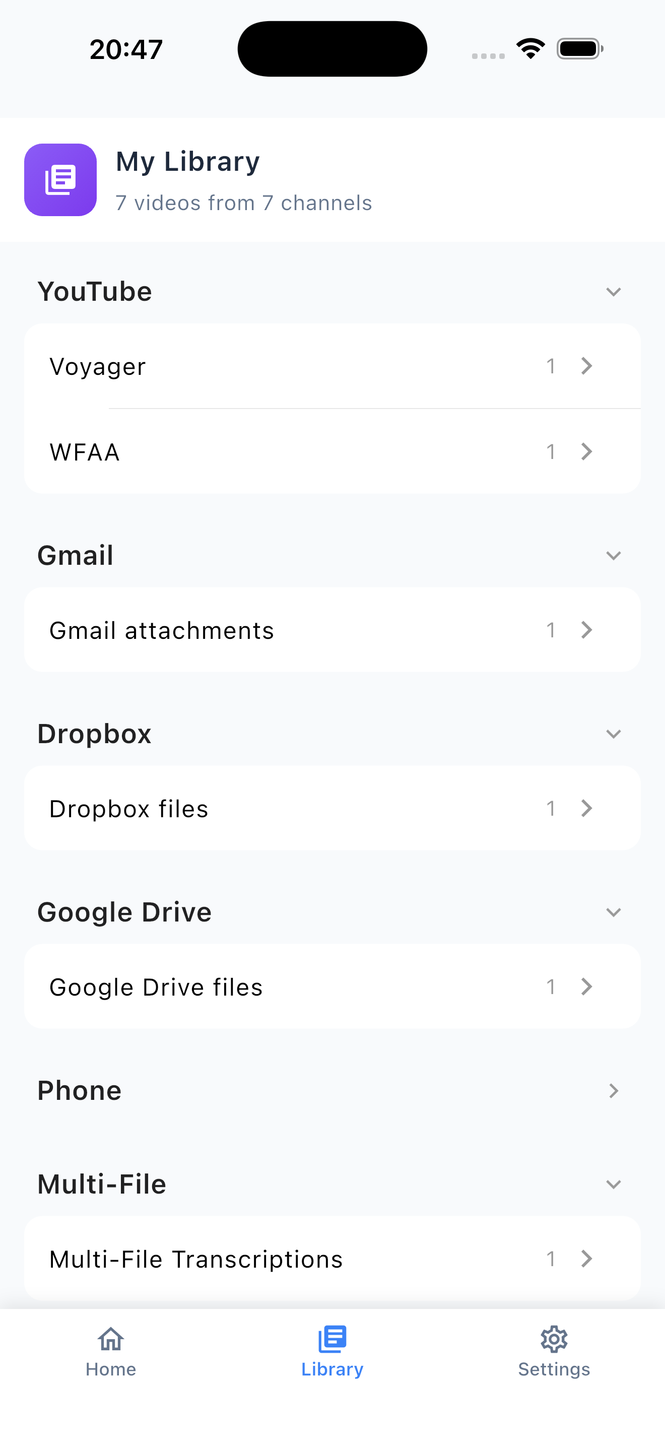 Speech Scriber App Screenshot 7